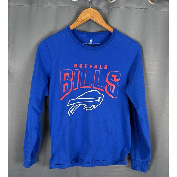 Junk Food Clothing Other - Buffalo Bills Men's Blue NFL Football Long Sleeve T-Shirt - Junk Food - S